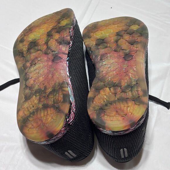 NOBULL Shoes Womens 7.5 Black Floral Colorful Gym Training Crossfit Sneaker - Picture 8 of 9